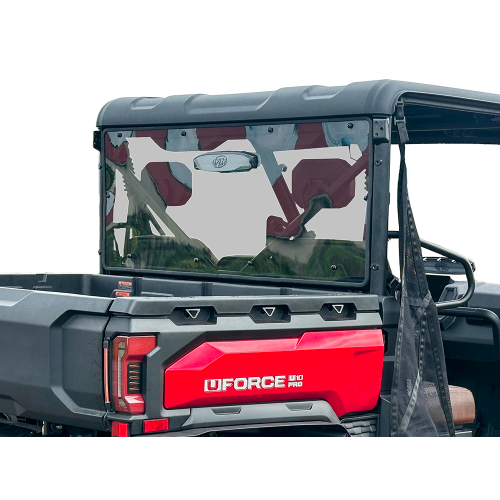 Spike Powersports CFMoto U10 Pro Tinted Rear Windshield With Adjustable Vent Spike Powersports CFMoto U10 Pro Tinted Rear Windshield With Adjustable Vent