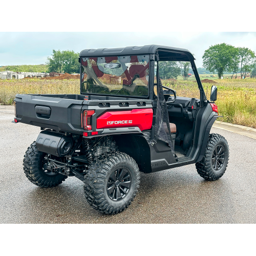Spike Powersports CFMoto U10 Pro Tinted Rear Windshield With Adjustable Vent Spike Powersports CFMoto U10 Pro Tinted Rear Windshield With Adjustable Vent