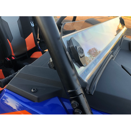 Spike Powersports Polaris RZR Trail 900 TRR Tinted Short Shield Spike Powersports Polaris RZR Trail 900 TRR Tinted Short Shield