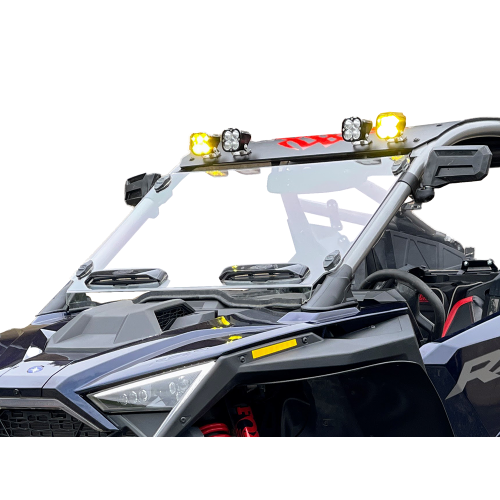 Spike Powersports Polaris RZR Pro R Dual Vented Front Windshield-Hard Coated Spike Powersports Polaris RZR Pro R Dual Vented Front Windshield-Hard Coated