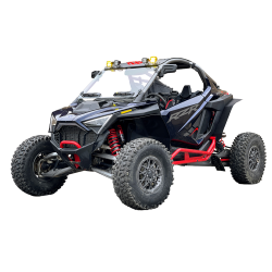 Spike Powersports Polaris RZR Pro R Dual Vented Front Windshield-Hard Coated Spike Powersports Polaris RZR Pro R Dual Vented Front Windshield-Hard Coated