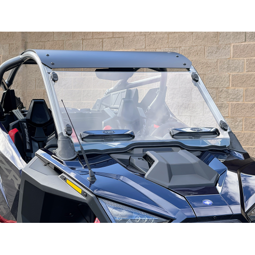 Spike Powersports Polaris RZR Pro R Dual Vented Front Windshield-Hard Coated Spike Powersports Polaris RZR Pro R Dual Vented Front Windshield-Hard Coated