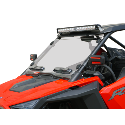 Spike Powersports Polaris RZR Pro XP Venting Windshield Featuring Tool-less Rapid Release