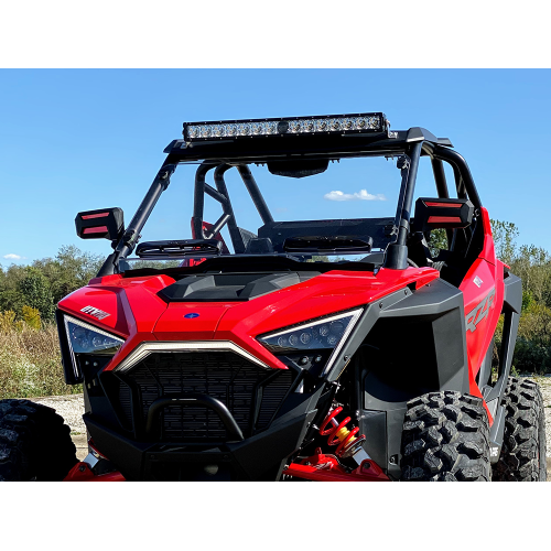 Spike Powersports Polaris RZR Pro XP Venting Windshield Featuring Tool-less Rapid Release