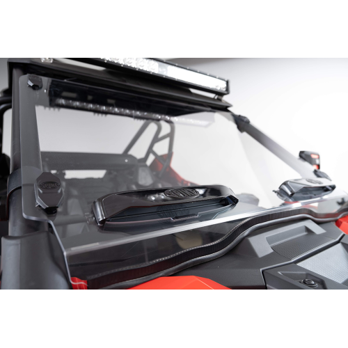 Spike Powersports Polaris RZR Pro XP Venting Windshield Featuring Tool-less Rapid Release