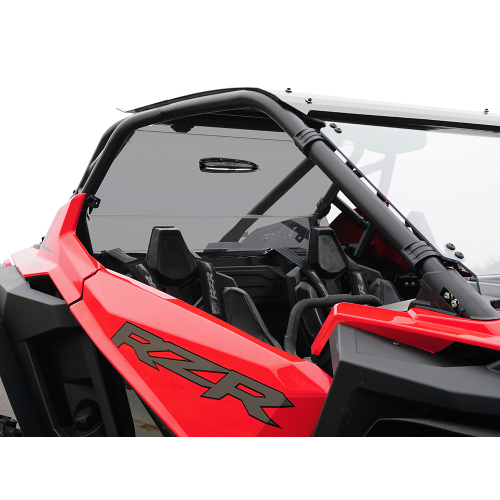 Spike Powersports Polaris RZR Turbo R 2-Seat Tinted/Vented Rear Windshield
