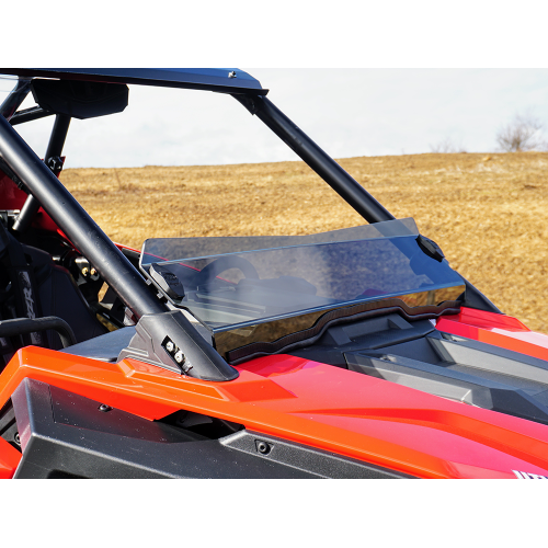 Spike Powersports Polaris RZR Turbo R TRR Tinted Short Windshield