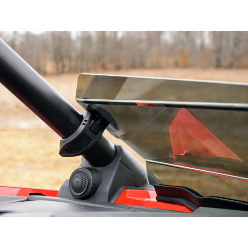 Spike Powersports Polaris RZR Turbo R TRR Tinted Short Windshield