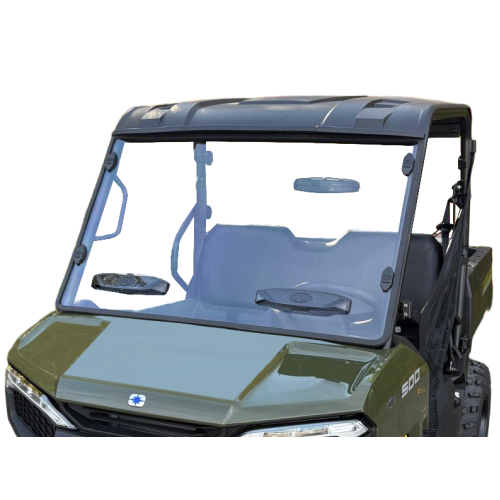Spike Powersports Polaris Ranger 500 (2026+) Windshield W/Comfort Flow Vents-Hard Coated