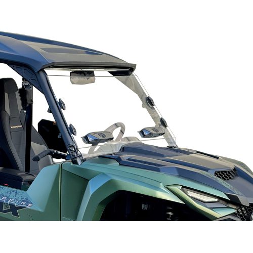 Spike Powersports Yamaha Wolverine X2 (2021+) TRR Vented Windshield - Hard Coated