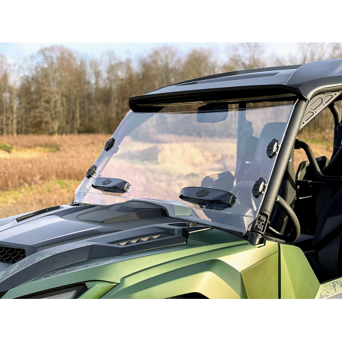 Spike Powersports Yamaha Wolverine X2 (2021+) TRR Vented Windshield - Hard Coated