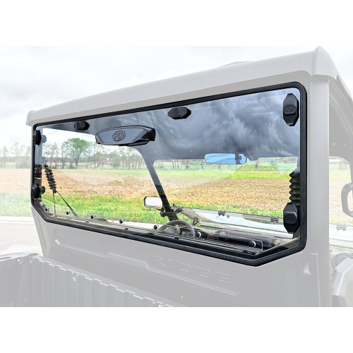 Spike Powersports Kawasaki Ridge Rear Windshield With Adjustable Vent