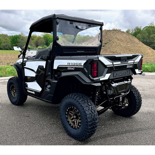 Spike Powersports Kawasaki Ridge Rear Windshield With Adjustable Vent