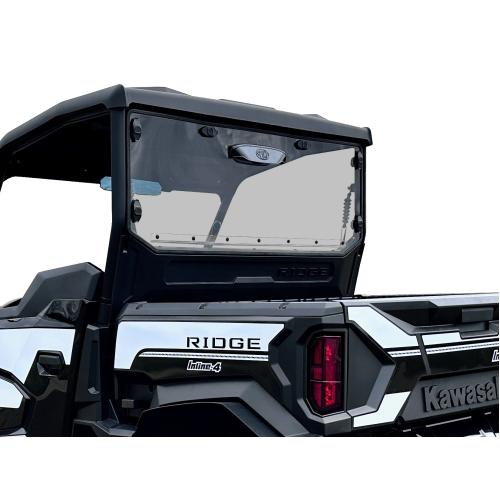 Spike Powersports Kawasaki Ridge Tinted Rear Shield With Adjustable Vent