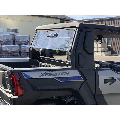 Spike Powersports Polaris Xpedition XP Hard Coated Rear Shield With Vent