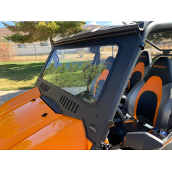 Alpha Windshields - Kawasaki Teryx Glass Windshield