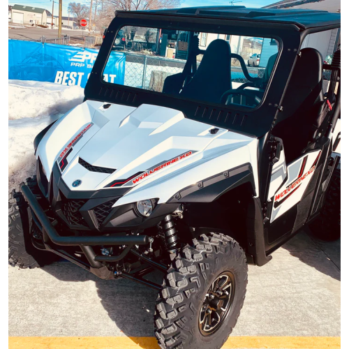 Alpha Windshields - Yamaha Wolverine X4 Glass Windshield Alpha Windshields - Yamaha Wolverine X4 Glass Windshield