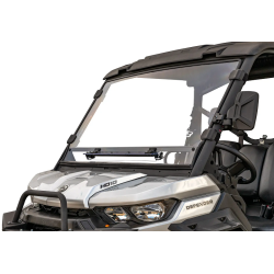 Can-Am Defender Scratch Resistant Vented Full Windshield Can-Am Defender Scratch Resistant Vented Full Windshield
