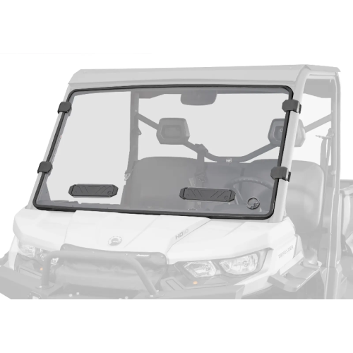 Can-Am Defender Scratch Resistant Vented Full Windshield Can-Am Defender Scratch Resistant Vented Full Windshield