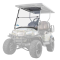 Corsa Blue Club Car Onward Flip Down Windshield