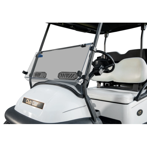 Corsa Blue Club Car Precedent Flip Down Vented Windshield