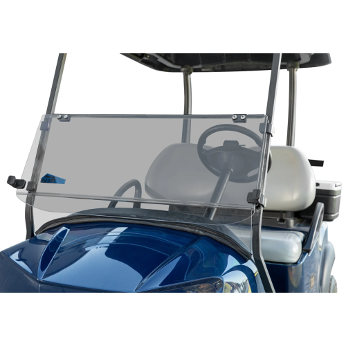 Corsa Blue Club Car Tempo Flip Down Windshield Corsa Blue Club Car Tempo Flip Down Windshield