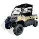 Direction 2 Inc- Kawasaki Mule Pro-MX Full-Tilting Windshield - Hard Coated
