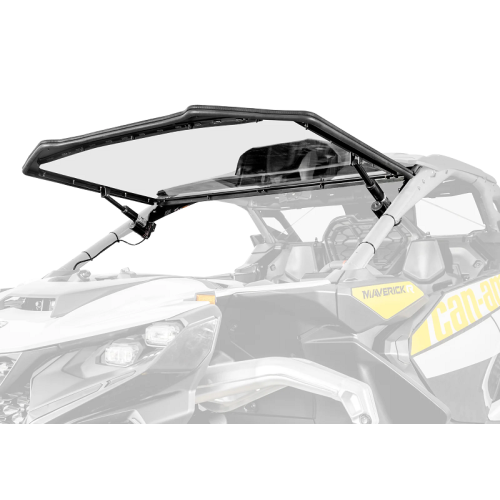 Can-Am Maverick R Maxdrive Power Flip Windshield Can-Am Maverick R Maxdrive Power Flip Windshield