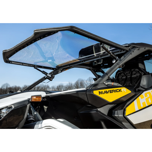 Can-Am Maverick R Maxdrive Power Flip Windshield Can-Am Maverick R Maxdrive Power Flip Windshield