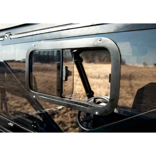 Polaris Ranger 1000 Sliding Rear Windshield Polaris Ranger 1000 Sliding Rear Windshield