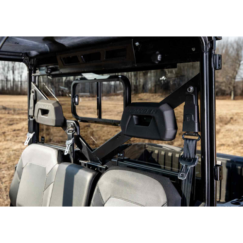 Polaris Ranger 1000 Sliding Rear Windshield Polaris Ranger 1000 Sliding Rear Windshield