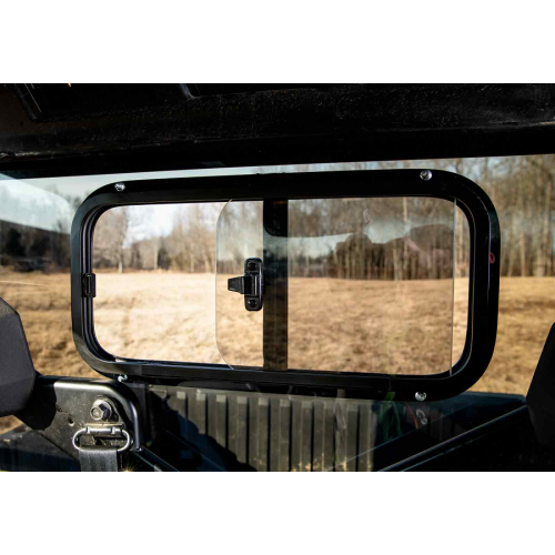 Polaris Ranger 1000 Sliding Rear Windshield Polaris Ranger 1000 Sliding Rear Windshield