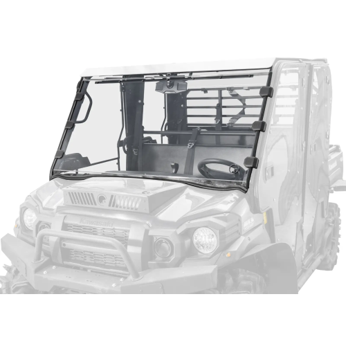 Kawasaki Mule Pro Scratch Resistant Full Windshield Kawasaki Mule Pro Scratch Resistant Full Windshield