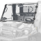Kawasaki Mule Pro Scratch Resistant Full Windshield