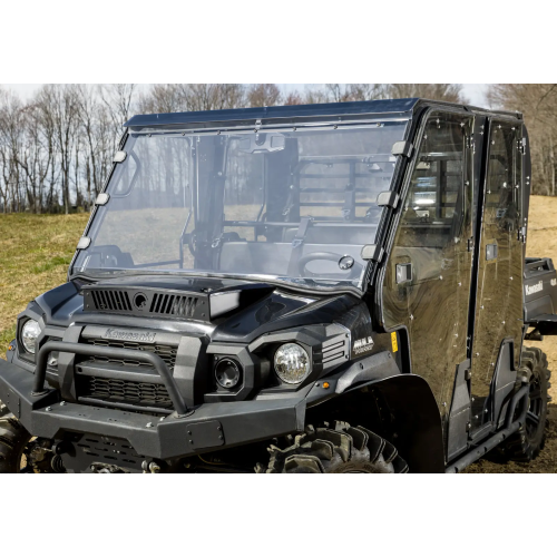 Kawasaki Mule Pro Scratch Resistant Full Windshield Kawasaki Mule Pro Scratch Resistant Full Windshield