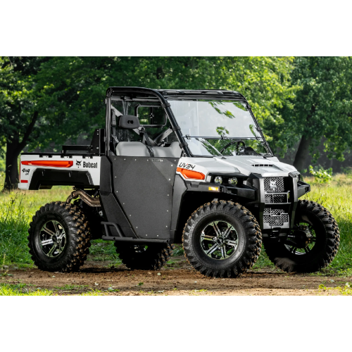 Bobcat UV34 Scratch-Resistant Flip Down Windshield Bobcat UV34 Scratch-Resistant Flip Down Windshield