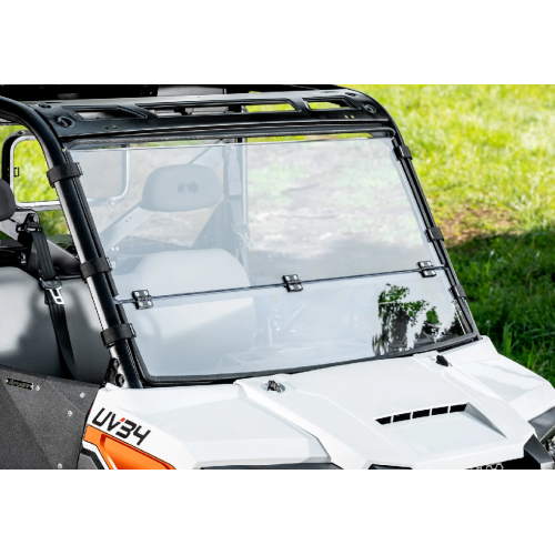 Bobcat UV34 Scratch-Resistant Flip Down Windshield Bobcat UV34 Scratch-Resistant Flip Down Windshield