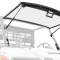Bobcat UV34 Scratch-Resistant Flip Windshield