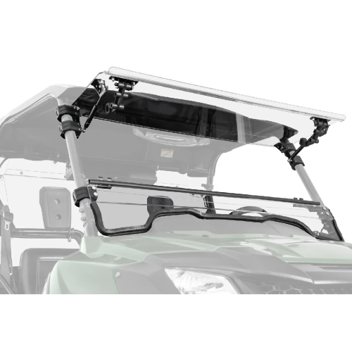 Honda Pioneer 700 Scratch Resistant Flip Windshield Honda Pioneer 700 Scratch Resistant Flip Windshield