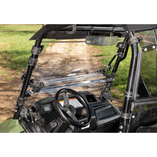 Honda Pioneer 700 Scratch Resistant Flip Windshield Honda Pioneer 700 Scratch Resistant Flip Windshield