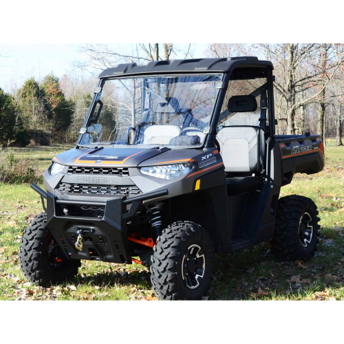 Polaris Ranger XP Kinetic Scratch-Resistant Full Windshield Polaris Ranger XP Kinetic Scratch-Resistant Full Windshield