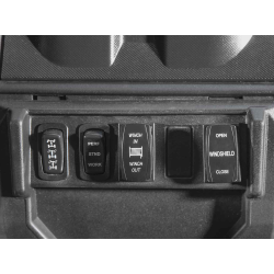 Polaris Ranger XP Kinetic MaxDrive Power Flip Windshield Polaris Ranger XP Kinetic MaxDrive Power Flip Windshield