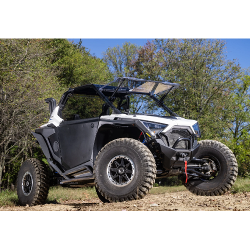 Polaris RZR Turbo R MaxDrive Power Flip Windshield