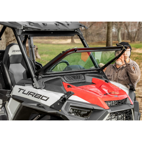 Polaris RZR XP 1000 Flip Down Glass Windshield