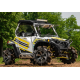 Polaris RZR 800 Scratch Resistant Flip Windshield Polaris RZR 800 Scratch Resistant Flip Windshield