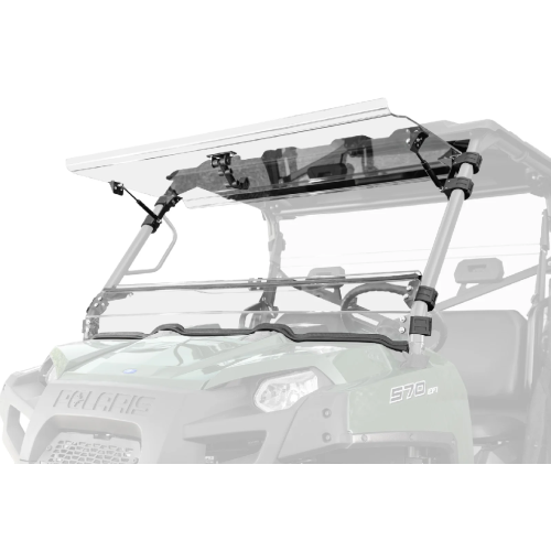 Polaris Ranger Full-Size 570 Scratch Resistant Flip Windshield