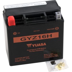 Yuasa GYZ16H Factory Activated AGM Battery