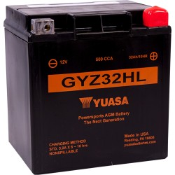 Yuasa GYZ32HL Factory Activated AGM Battery