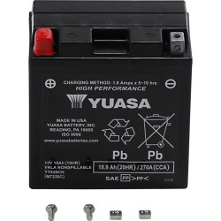 Yuasa YTX20CH Factory Activated AGM Battery