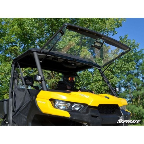Can-Am Defender Scratch Resistant Flip Windshield Can-Am Defender Scratch Resistant Flip Windshield